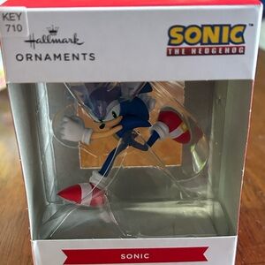 Hallmark Sonic the Hedgehog Ornament - Blue, Red, and White